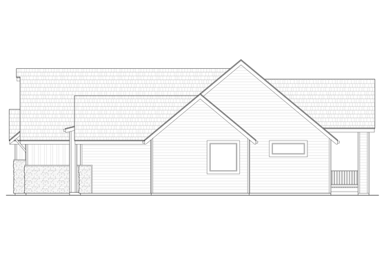 Exterior - Other Elevation 1 for Farmhouse House Plan #1108-14 - 6 bed, 5 bath