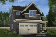 Craftsman Style House Plan - 3 Beds 2.5 Baths 1876 Sq/Ft Plan #51-1511 Exterior 