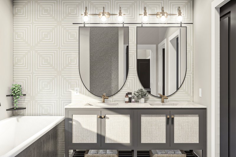 Home Plan - Interior - Bathroom for Modern House Plan #455-526 - 3 bed, 2 bath