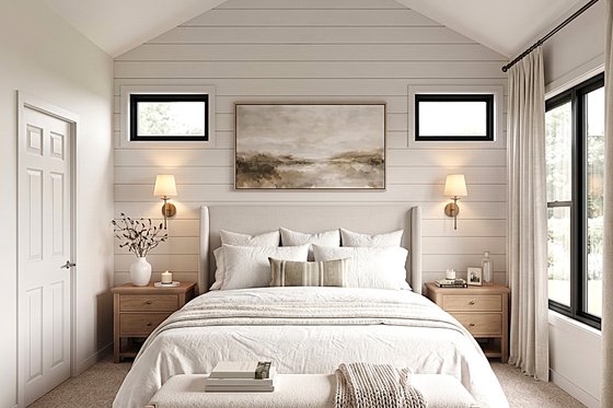 Interior - Master Bedroom for Country House Plan #1089-74 - 3 bed, 2 bath