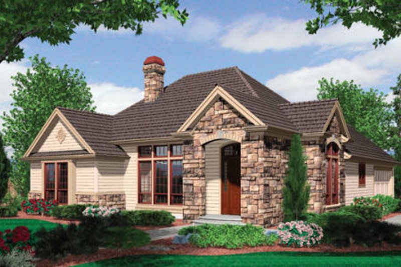 Dream House Plan - Craftsman Exterior - Front Elevation Plan #48-279