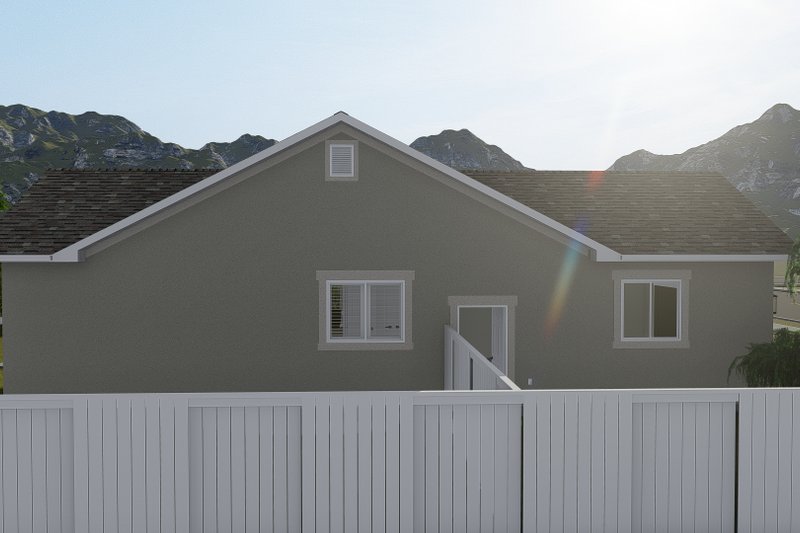 House Plan Design - Exterior - Other Elevation 1 for Traditional House Plan #1060-54 - 4 bed, 3 bath
