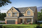 Country Style House Plan - 4 Beds 4 Baths 2671 Sq/Ft Plan #20-1665 