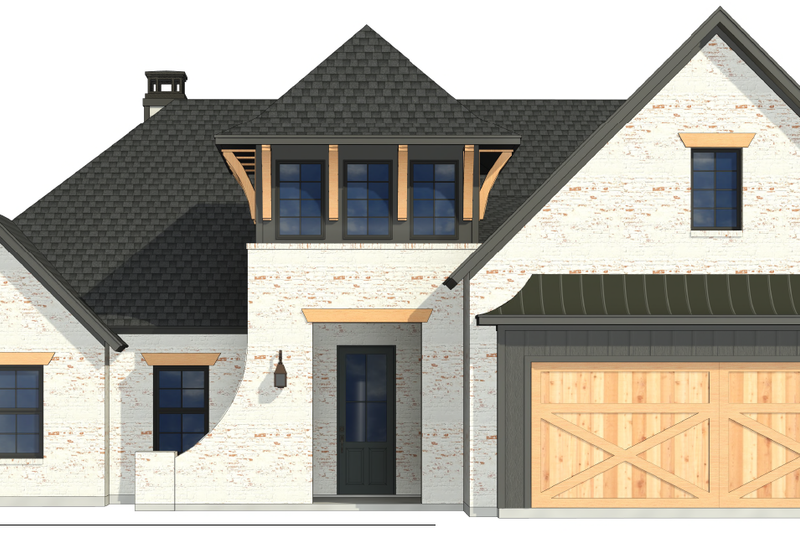 Home Plan - Exterior - Front Elevation 6 for Cottage House Plan #1096-107 - 4 bed, 2 bath