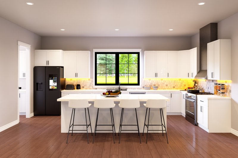 Dream House Plan - Interior - Kitchen for Farmhouse House Plan #932-1461 - 5 bed, 5.5 bath