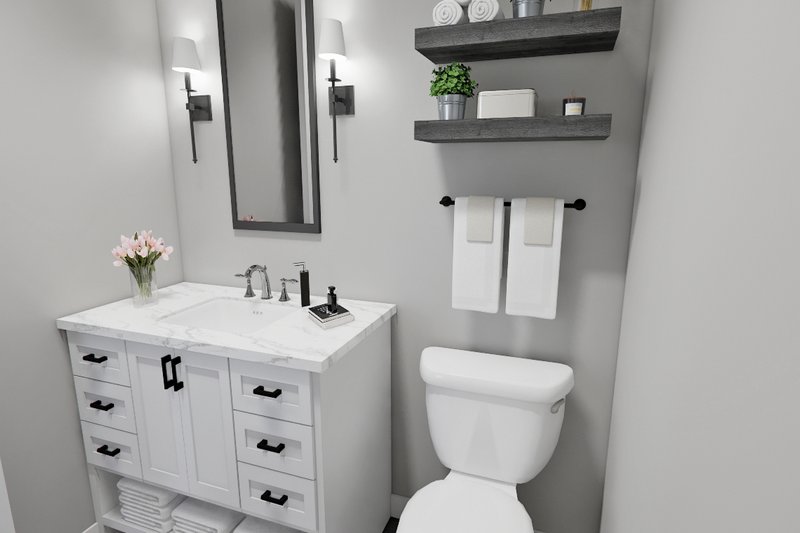 Dream House Plan - Interior - Bathroom 1 for Craftsman House Plan #51-1289 - 3 bed, 3.5 bath