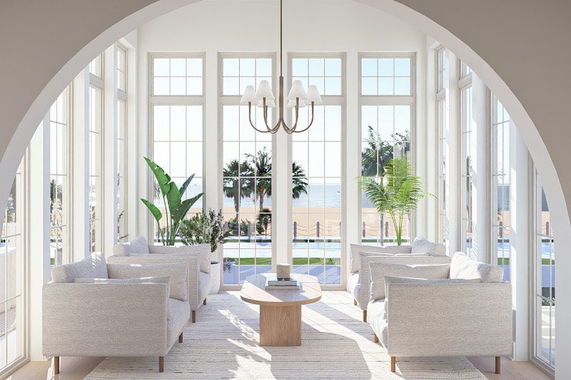 Dream House Plan - Interior - Other for Beach House Plan #455-810 - 5 bed, 7 bath