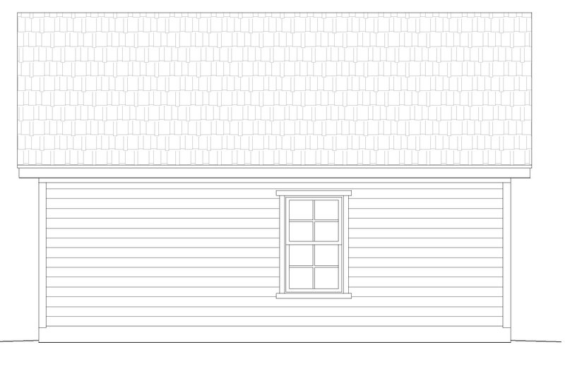 Dream House Plan - Exterior - Other Elevation 1 for Country House Plan #932-331, 0 bath
