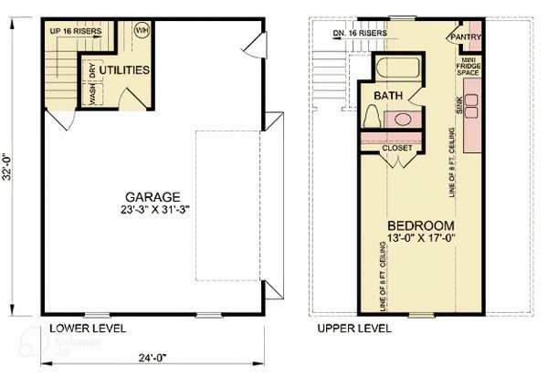 Architectural House Design - Craftsman Floor Plan - Other Floor Plan #54-661