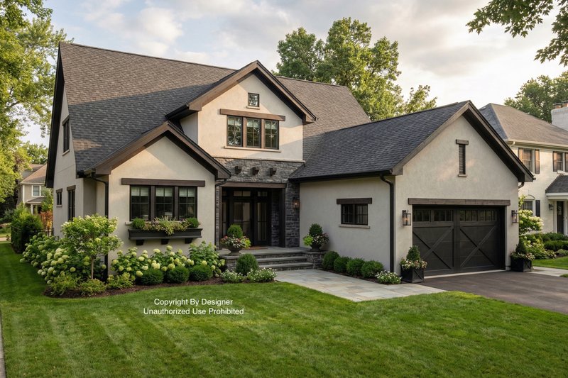 Home Plan - Traditional Exterior - Front Elevation Plan #51-1298