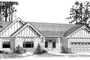 Traditional Exterior - Front Elevation Plan #53-371
