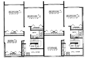 Modern Style House Plan - 3 Beds 2 Baths 1473 Sq/Ft Plan #303-304 