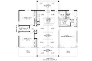 Country Style House Plan - 3 Beds 2 Baths 1600 Sq/Ft Plan #932-1335 Floor 