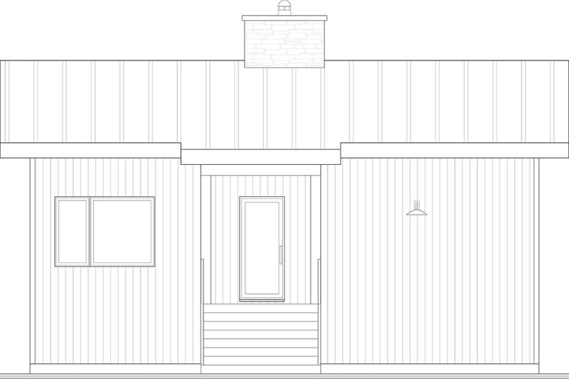 Dream House Plan - Exterior - Rear Elevation for Contemporary House Plan #23-2909 - 3 bed, 2.5 bath