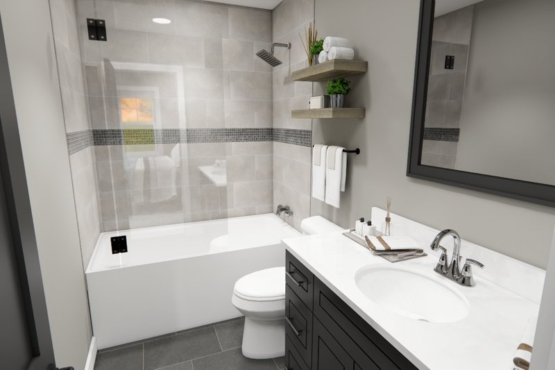 House Design - Interior - Bathroom for Craftsman House Plan #51-1373 - 4 bed, 3.5 bath