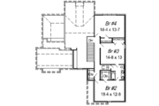 European Style House Plan - 4 Beds 2.5 Baths 3029 Sq/Ft Plan #329-280 