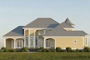 Victorian Style House Plan - 4 Beds 3.5 Baths 3096 Sq/Ft Plan #930-165 Exterior 