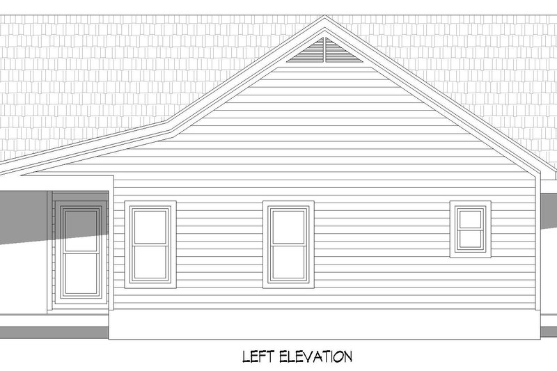 House Plan Design - Exterior - Other Elevation for Country House Plan #932-254 - 2 bed, 2 bath