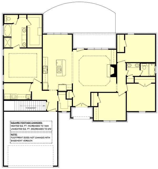 Architectural House Design - Traditional Floor Plan - Other Floor Plan #430-87
