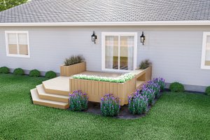 Traditional Exterior - Front Elevation Plan #455-490