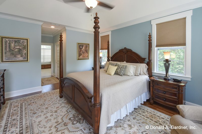 Dream House Plan - Interior - Master Bedroom for Cottage House Plan #929-992 - 4 bed, 4 bath