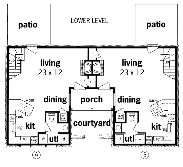 House Plan Design - Traditional Floor Plan - Main Floor Plan #45-294