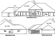 Traditional Style House Plan - 4 Beds 3 Baths 3766 Sq/Ft Plan #65-430 