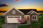 Ranch Style House Plan - 2 Beds 2 Baths 1680 Sq/Ft Plan #70-1111 