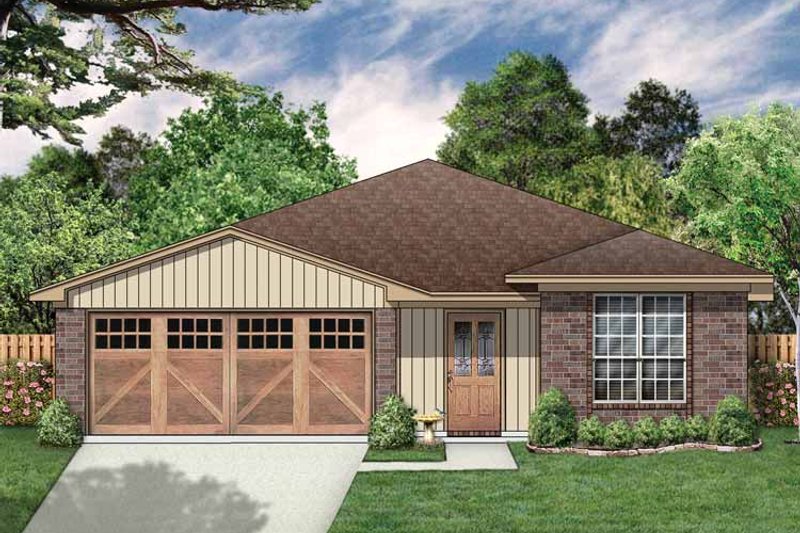 Dream House Plan - Traditional Exterior - Front Elevation Plan #84-670