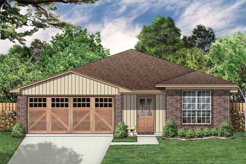 Home Plan - Traditional Exterior - Front Elevation Plan #84-670