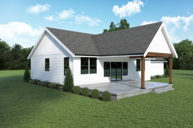 Home Plan - Exterior - Other Elevation 1 for Farmhouse House Plan #1070-170 - 2 bed, 2 bath