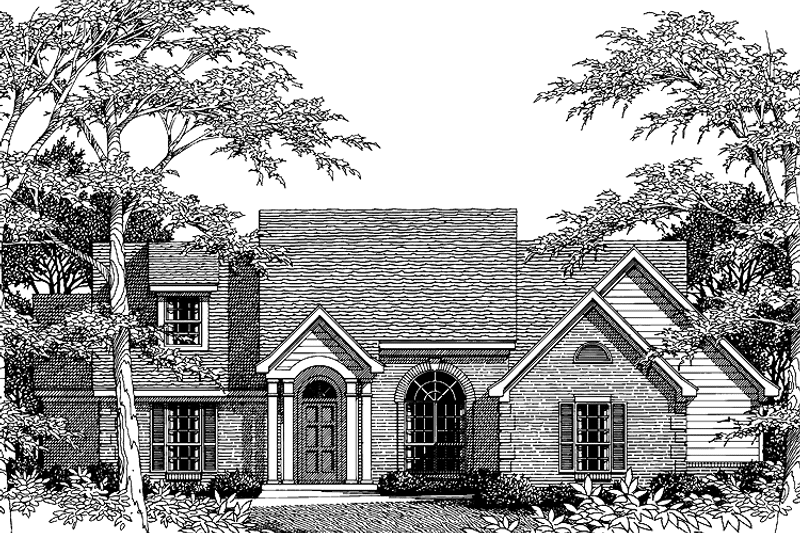 Home Plan - Exterior - Front Elevation 3 for Traditional House Plan #952-220 - 3 bed, 2 bath