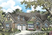 Traditional Style House Plan - 4 Beds 4 Baths 2607 Sq/Ft Plan #929-980 