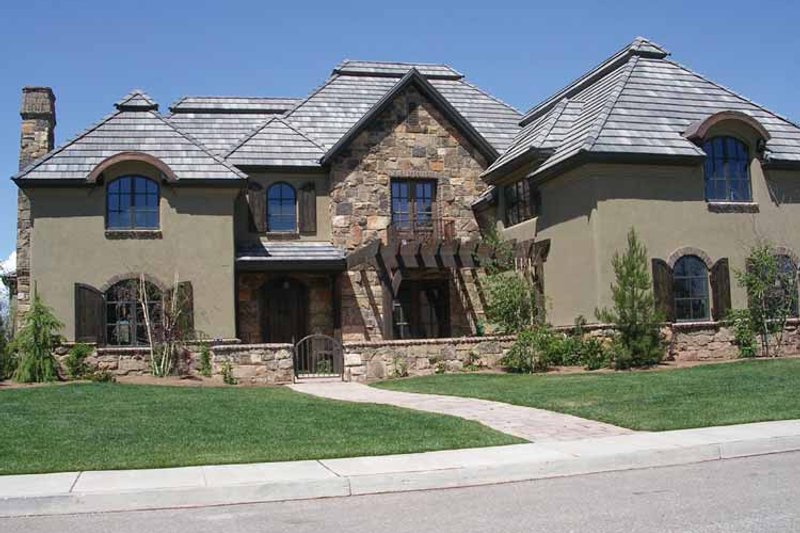 Home Plan - Exterior - Front Elevation 4 for Country House Plan #937-25 - 4 bed, 3 bath