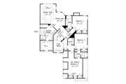 Country Style House Plan - 4 Beds 4 Baths 2702 Sq/Ft Plan #927-868 