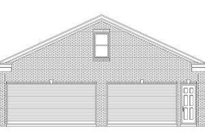 Exterior - Front Elevation 3 for Country House Plan #932-270, 0 bath