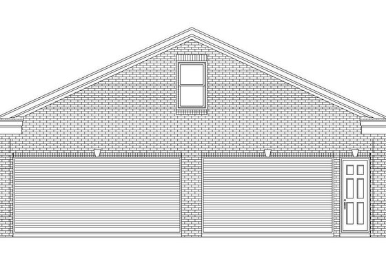 Exterior - Front Elevation 3 for Country House Plan #932-270, 0 bath