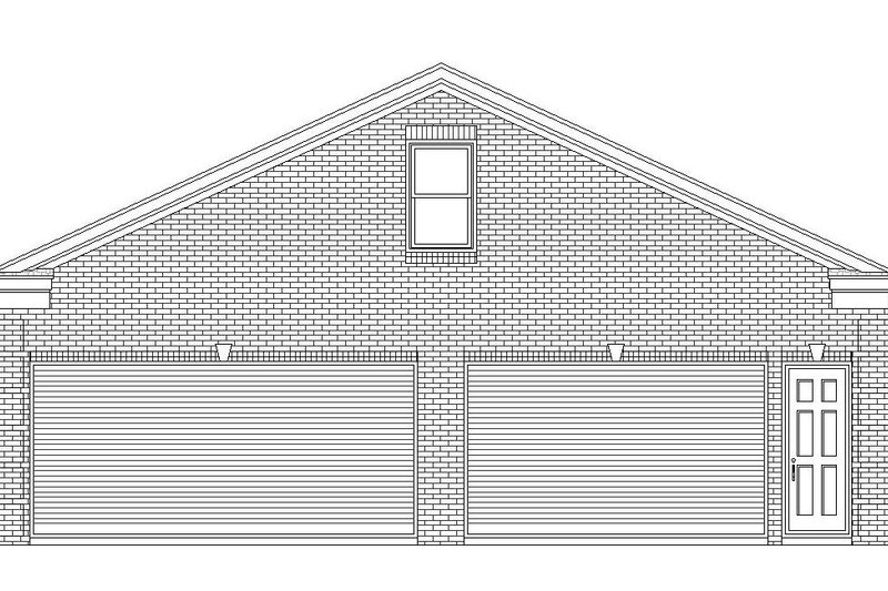 Home Plan - Exterior - Front Elevation 3 for Country House Plan #932-270, 0 bath