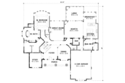 Craftsman Style House Plan - 6 Beds 6.5 Baths 7179 Sq/Ft Plan #67-875 