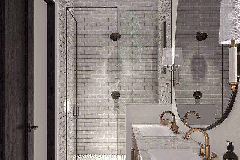 Dream House Plan - Interior - Master Bathroom for Colonial House Plan #455-491 - 3 bed, 2 bath