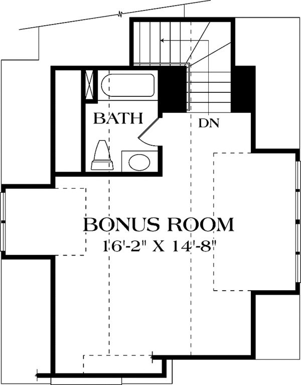Home Plan - Craftsman Floor Plan - Upper Floor Plan #453-566