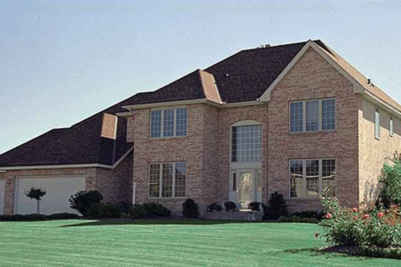 Dream House Plan - Traditional Exterior - Front Elevation Plan #51-962