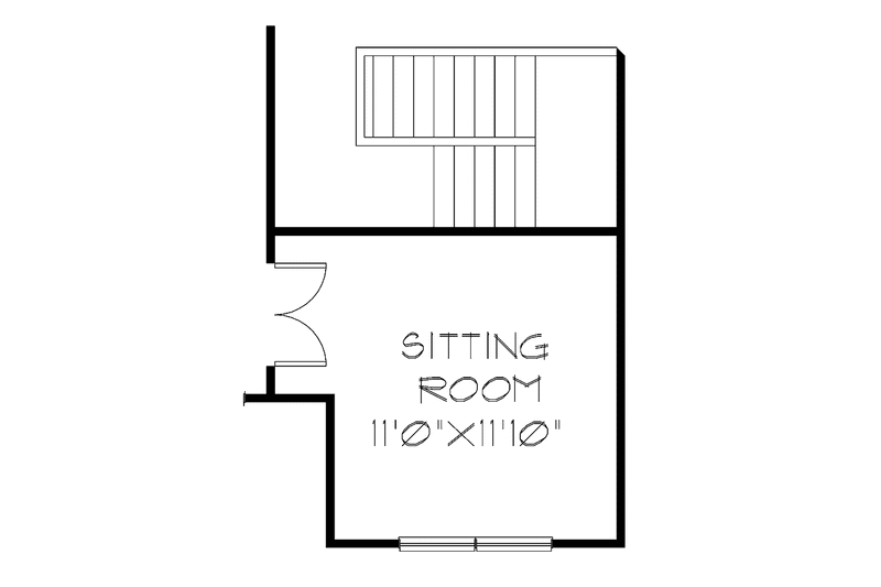 Home Plan - Floor Plan - Other Floor for Contemporary House Plan #999-156 - 3 bed, 2 bath
