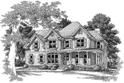 Country Style House Plan - 4 Beds 2.5 Baths 2766 Sq/Ft Plan #927-270 