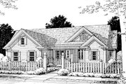 Traditional Style House Plan - 4 Beds 2 Baths 1844 Sq/Ft Plan #20-375 