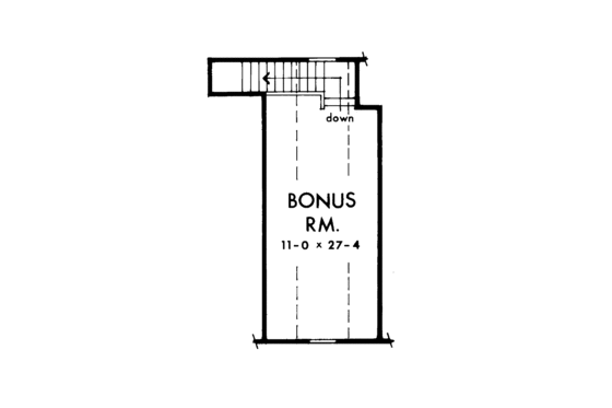 Floor Plan - Other Floor for Country House Plan #929-81 - 3 bed, 2.5 bath