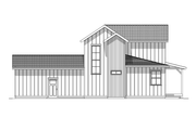 Farmhouse Style House Plan - 3 Beds 2 Baths 1622 Sq/Ft Plan #1099-14 Exterior 