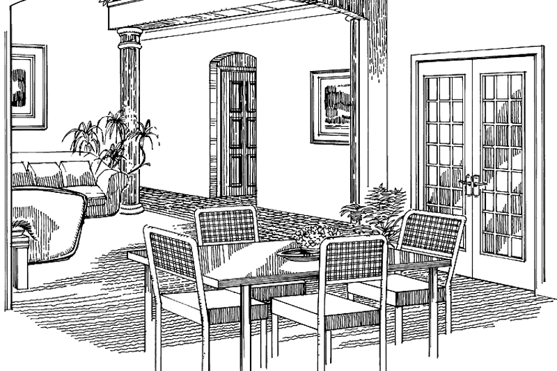 Home Plan - Interior - Other for Ranch House Plan #47-812 - 3 bed, 2 bath