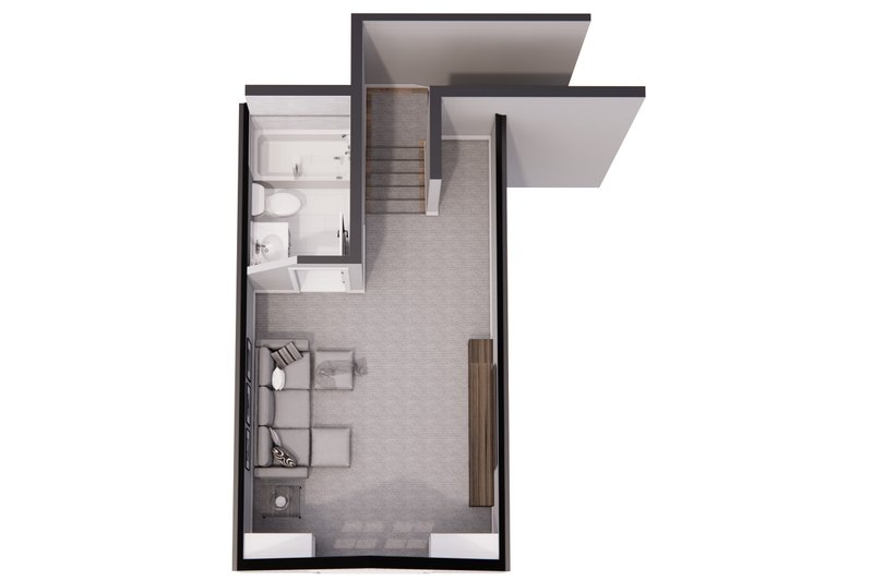 Architectural House Design - Floor Plan - Upper Floor 1 for Farmhouse House Plan #51-1218 - 3 bed, 2.5 bath