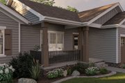 Farmhouse Style House Plan - 3 Beds 2 Baths 1185 Sq/Ft Plan #455-248 
